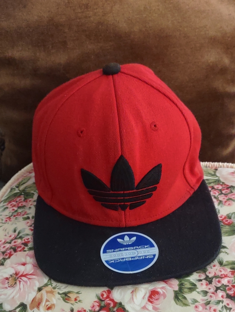 ADIDAS_Vintage Embroidered Snapback Cap